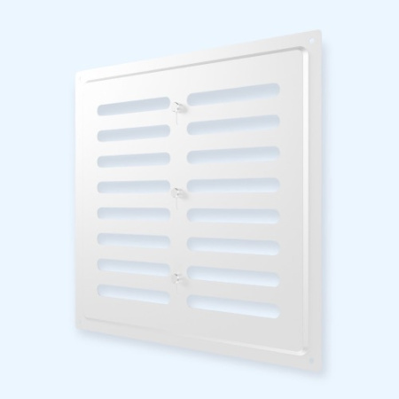 2525MER White ERA Решетка вентиляционная MER регулируемая 100x100 окраш.сталь Beige